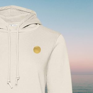 2022 Kapuzen-Sweatshirt "Golden Vibe" | offwhite, Unisex