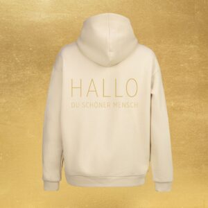 2025 Hoodie “Hallo du schöner Mensch” | versch. Farben